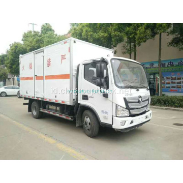 4x2 Peralatan Blasting Truk Pengangkut Barang Berbahaya